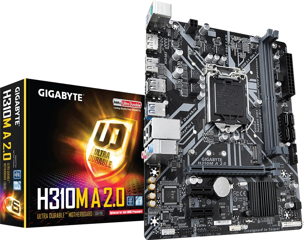 Gigabyte H310M A 2.0 (Rev. 1.0)